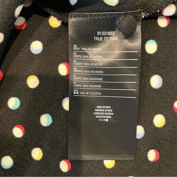 Volcom Colored Polka Dot Dress!! Cute with tapered waist! NWT! - Picture 11 of 12